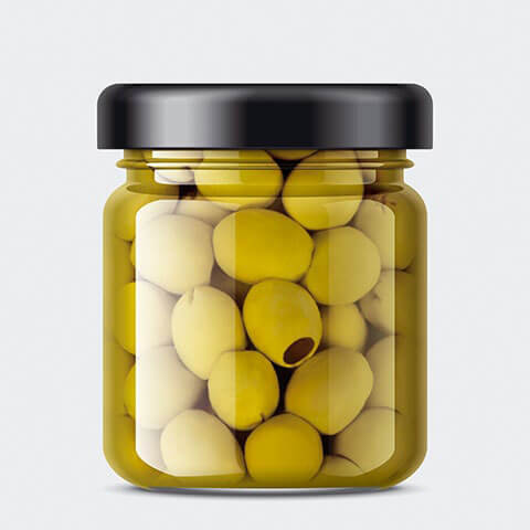 olive jar product rendering example