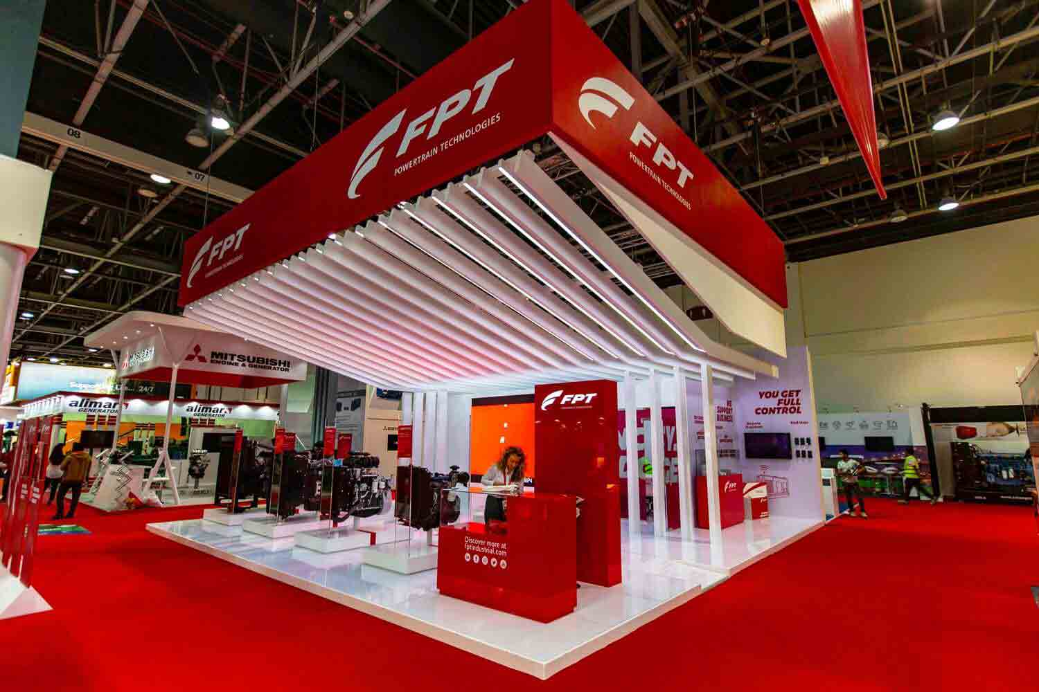 fpt industrial stand in dubai 2019