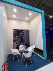 meeting area on the booth 2