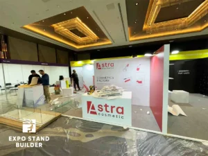 DESIGN AND CONSTRUCTION OF AN EXHIBITION BOOTH FOR THE UKRAINIAN BRAND ASTRA COSMETICS 40