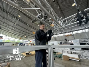 MODULARE AUFBAU FÜR DIE UNITI EXPO IN STUTTGART 67