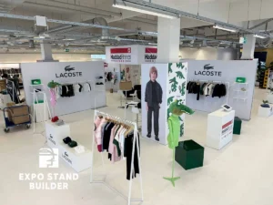 Design and construction of a trade fair stand for a fashion retailer 10