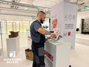 DESIGN AND CONSTRUCTION OF A TRADE FAIR STAND FOR A FASHION RETAILER 70