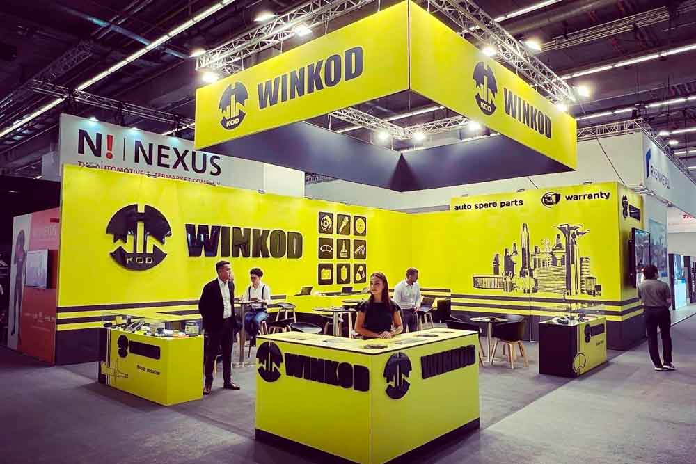 niestandardowy wyświetlacz expo dla winkod