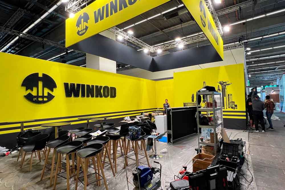 нестандартний експозиційний стенд для winkod automchanika