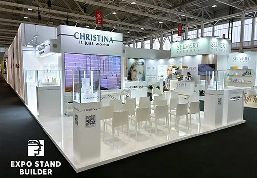 bespoke exhibition stand example Lyon