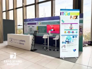 CONSTRUCTION OF AN EXHIBITION STAND AT THE PRAGUE CONGRESS CENTER 10