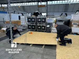 MODULARE AUFBAU FÜR DIE UNITI EXPO IN STUTTGART 64