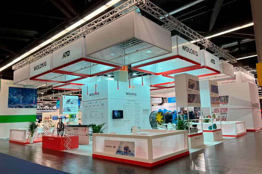 exhibition stand builder for wolong germany