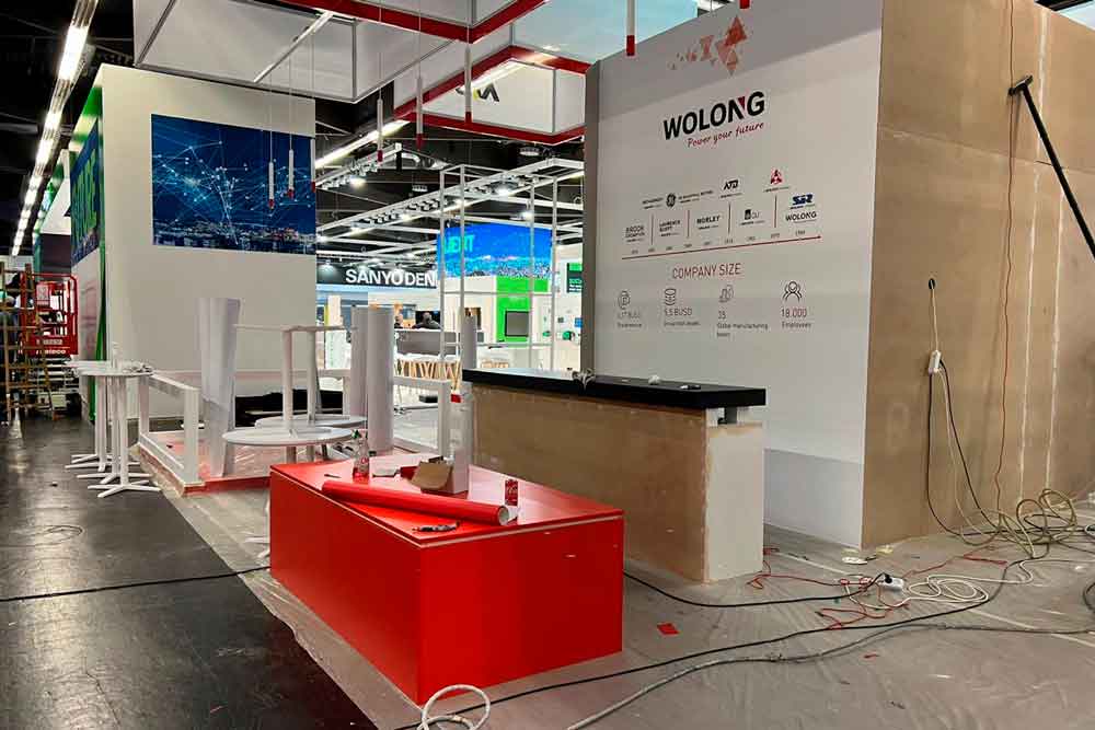 exhibition stand builder for wolong atb