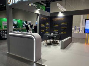 exhibition stand building in Warsaw EXPO XXI 