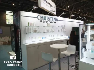 Christina brand exhibition stand design in Paris 3