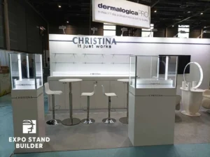 Christina brand exhibition stand design in Paris 7