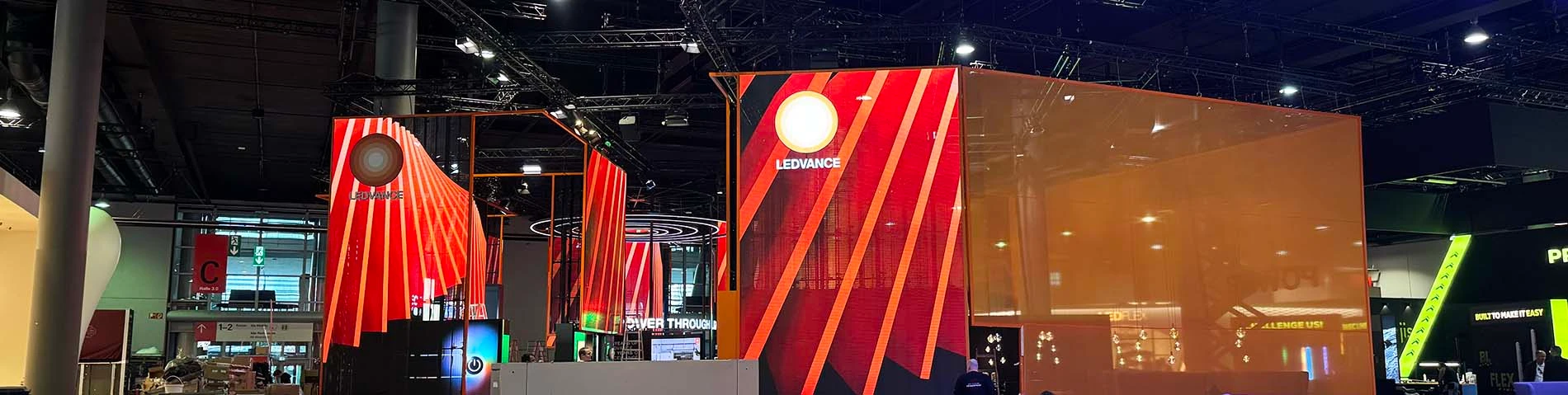 Trade show lighting ideas