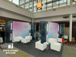 MODULAR EXHIBITION STAND IN LITHUANIA FOR B2B EVENT 30