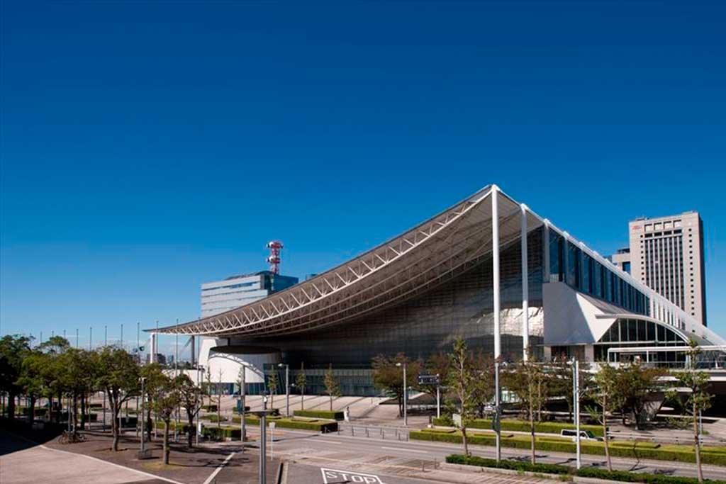 Makuhari Exhibition Center in Chiba