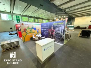ECO-FRIENDLY MODULAR STAND FOR EFORT CONGRES IN HAMBURG 30