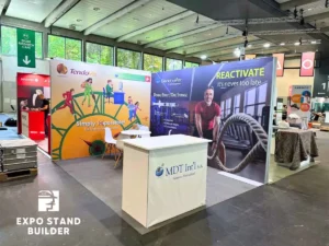 ECO-FRIENDLY MODULAR STAND FOR EFORT CONGRES IN HAMBURG 10