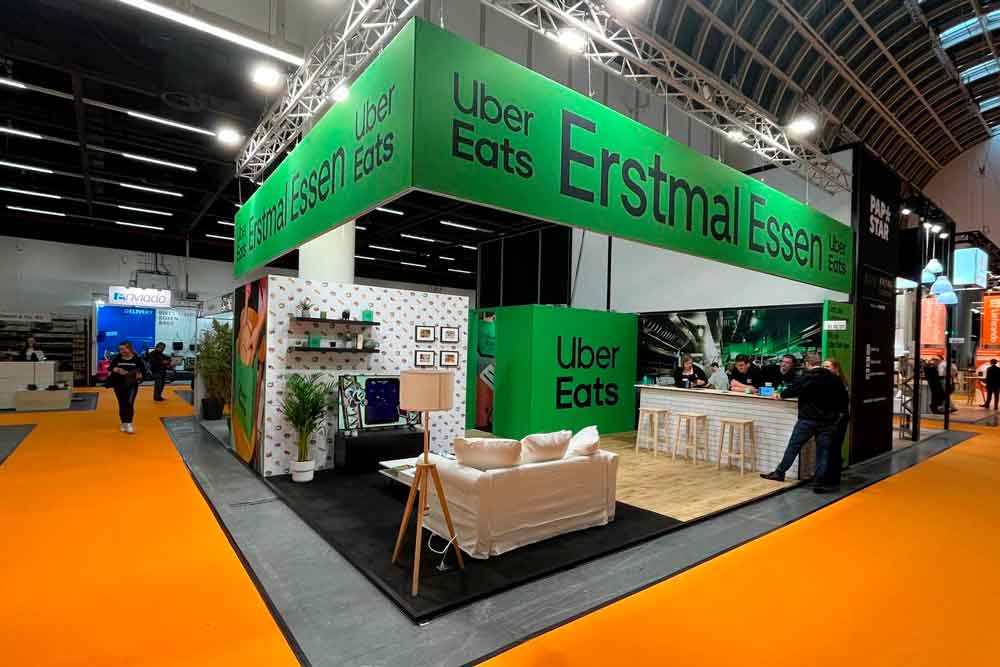 expo booth for uber eats