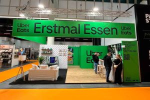 exhibition stand ideas in green color