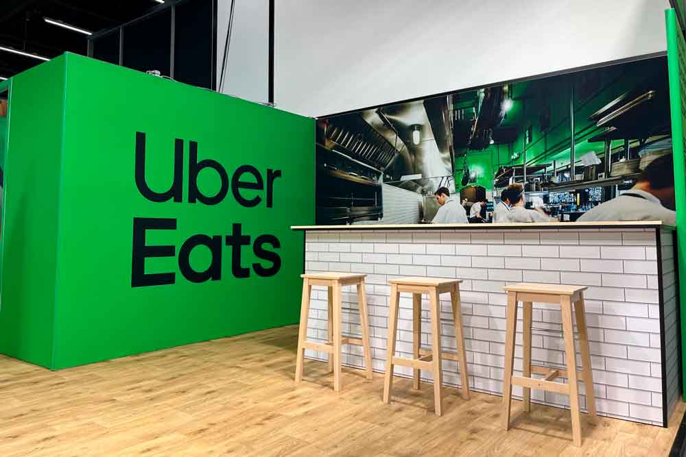 expo booth for uber hamburg