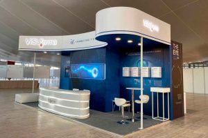 Exhibit booth ideas for a medical conference in Italy