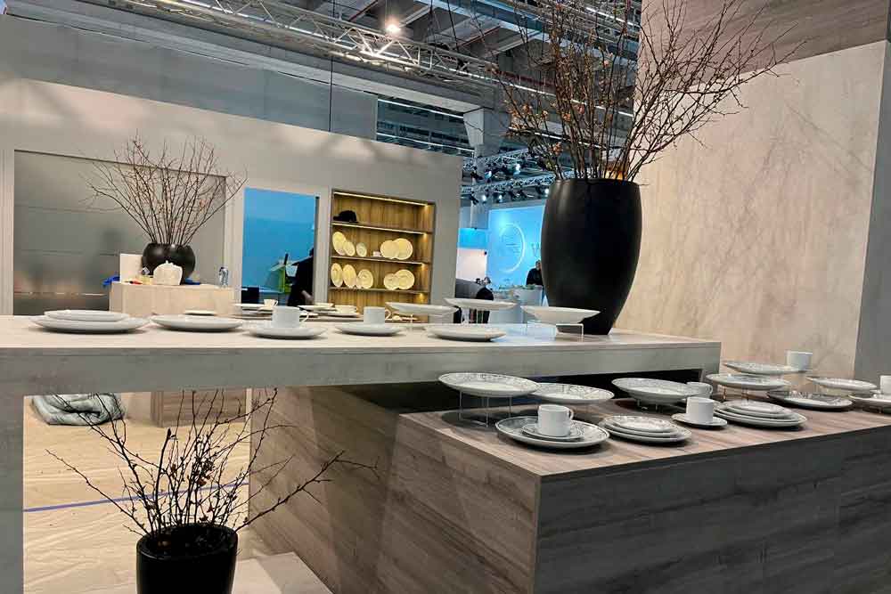 expo stand for royal porcelain ambiente