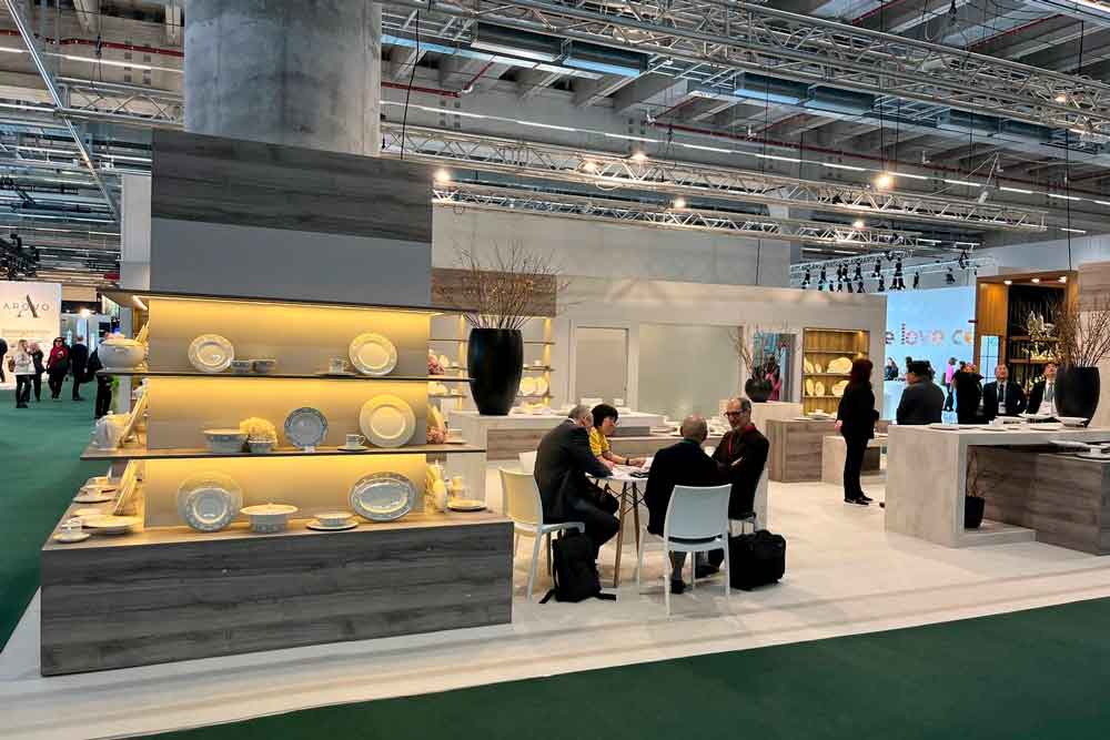 expo stand for royal porcelain germany