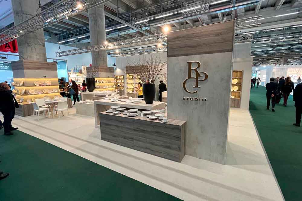 expo stand for royal porcelain Frankfurt