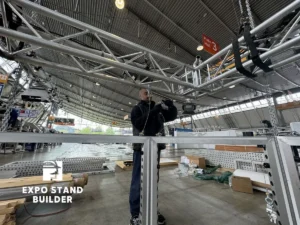 MODULARE AUFBAU FÜR DIE UNITI EXPO IN STUTTGART 63