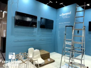EXHIBITION BOOTH AT THE IFA BERLIN TRADE SHOW FOR A UKRAINIAN COMPANY 63