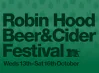 Robin Hood Beer Cider Festival