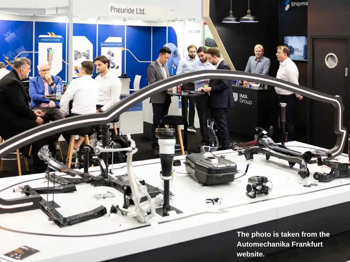 Automechanika Frankfurt  2026 in Frankfurt with a diagnostic demo stand at Messe Frankfurt