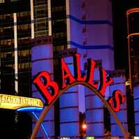 Ballys Paris Monorail Station Premier Venue in Las Vegas USA