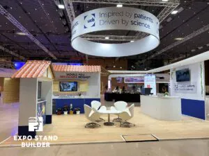ВЫСТАВОЧНЫЙ СТЕНД ДЛЯ ECTRIMS В БАРСЕЛОНЕ 10