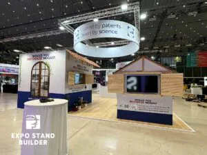 ВЫСТАВОЧНЫЙ СТЕНД ДЛЯ ECTRIMS В БАРСЕЛОНЕ 41