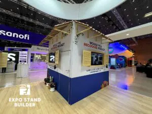 ВЫСТАВОЧНЫЙ СТЕНД ДЛЯ ECTRIMS В БАРСЕЛОНЕ 12