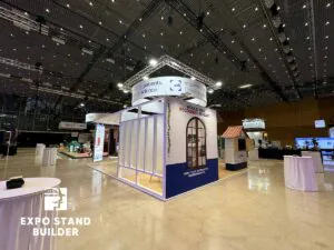 ВЫСТАВОЧНЫЙ СТЕНД ДЛЯ ECTRIMS В БАРСЕЛОНЕ 40