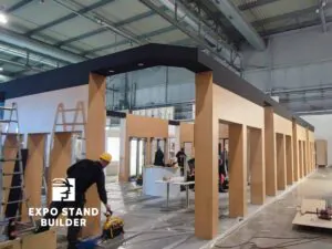 ИНДИВИДУАЛЬНЫЙ ВЫСТАВОЧНЫЙ СТЕНД НА FIERA MILANO ДЛЯ УКРАИНСКОЙ ПРОИЗВОДСТВЕННОЙ КОМПАНИИ 61