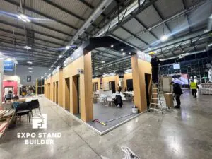 ИНДИВИДУАЛЬНЫЙ ВЫСТАВОЧНЫЙ СТЕНД НА FIERA MILANO ДЛЯ УКРАИНСКОЙ ПРОИЗВОДСТВЕННОЙ КОМПАНИИ 53