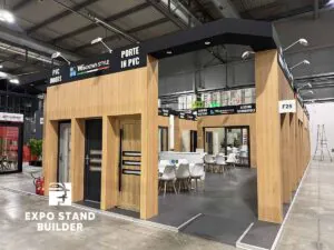 ИНДИВИДУАЛЬНЫЙ ВЫСТАВОЧНЫЙ СТЕНД НА FIERA MILANO ДЛЯ УКРАИНСКОЙ ПРОИЗВОДСТВЕННОЙ КОМПАНИИ 50