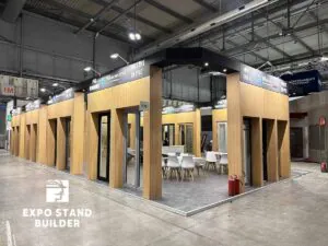 ИНДИВИДУАЛЬНЫЙ ВЫСТАВОЧНЫЙ СТЕНД НА FIERA MILANO ДЛЯ УКРАИНСКОЙ ПРОИЗВОДСТВЕННОЙ КОМПАНИИ 32