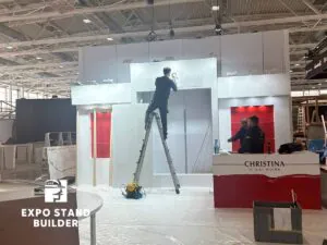 BESPOKE 48 M2 EXHIBIT BOOTH FOR COSMOPROF BOLOGNA 60