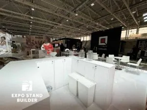 BESPOKE 48 M2 EXHIBIT BOOTH FOR COSMOPROF BOLOGNA 52