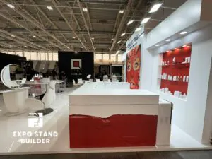 BESPOKE 48 M2 EXHIBIT BOOTH FOR COSMOPROF BOLOGNA 41