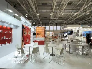 BESPOKE 48 M2 EXHIBIT BOOTH FOR COSMOPROF BOLOGNA 21