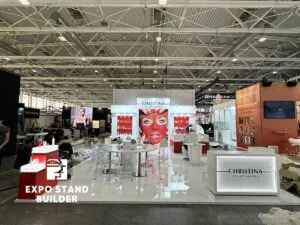 BESPOKE 48 M2 EXHIBIT BOOTH FOR COSMOPROF BOLOGNA 10