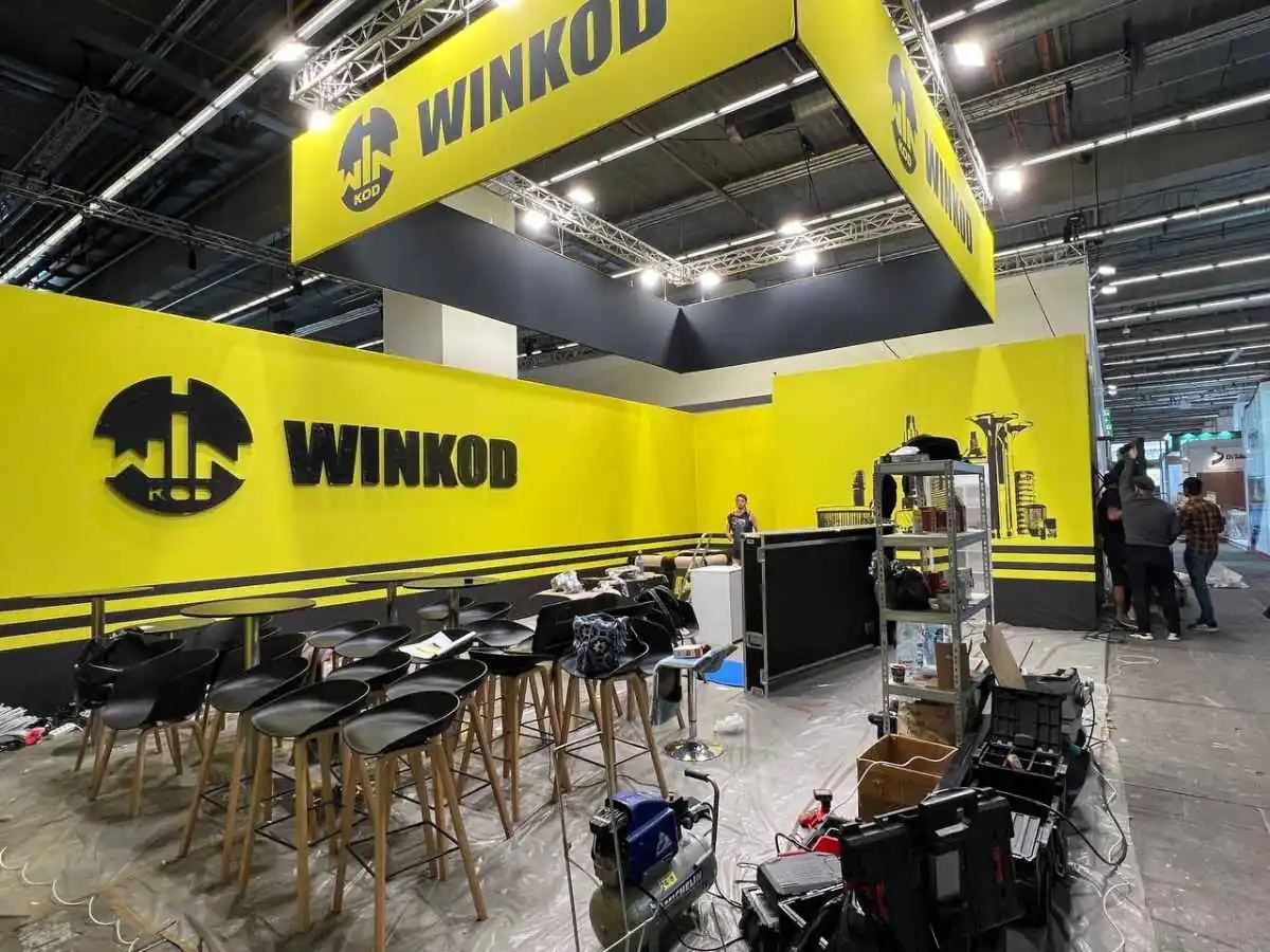 Fiera Milano City Milan stand installation with logistics coordination by an exhibition stand contractor