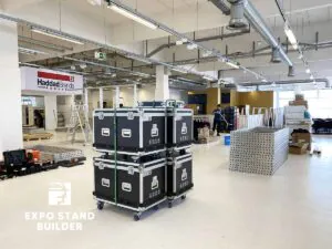 ВЫСТАВОЧНЫЙ СТЕНД РАЗМЕРОМ 300 м² ДЛЯ HADDAD BRANDS 22