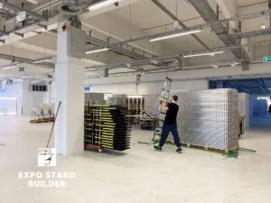 ВЫСТАВОЧНЫЙ СТЕНД РАЗМЕРОМ 300 м² ДЛЯ HADDAD BRANDS 24